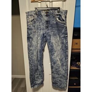 Denim & Rivets Jeans Mens Size 40 Blue Stretch Denim